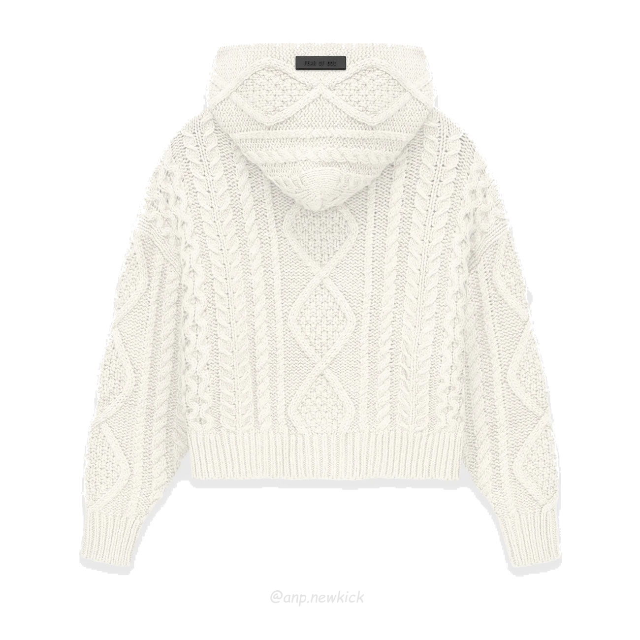 Fear Of God Essentials Fog 23fw New Collection Of Hooded Sweaters In Black Elephant White Beige White S Xl (2) - newkick.org